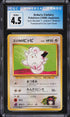 1998 Pokemon Japanese Gym 1 Erika's Clefairy #35 CGC 4.5 VGEX+