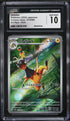 2024 Pokemon Japanese SV Crimson Haze AR Heliolisk #73 CGC 10 GEM MINT