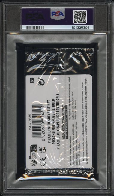 2023 Pokemon SV Black Star Promo Van Gogh Pikachu With Grey Felt Hat #85 PSA 10