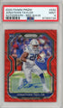 2020 Panini Prizm Rookie Autographs Red Wave Prizm Jonathan Taylor #332 PSA 9
