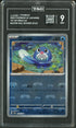 2023 Pokemon Japanese 151 Master Ball Poliwag #60 TAG 9