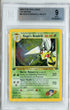 2000 Pokemon Gym Challenge 1st Edition Koga's Beedrill #9 BGS 9