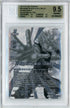 2017 Dragon Ball Super Silver Metal Promo SS Son Goku, Majin Showdown #86 BGS 9.5
