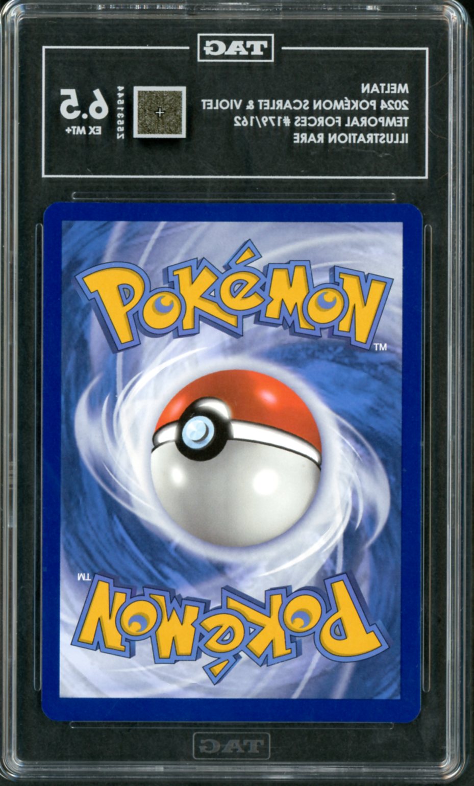 2024 Pokemon Temporal Forces IR Meltan #179 TAG 6.5