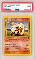 2000 Pokemon Base Set 2 Arcanine #33 PSA 9