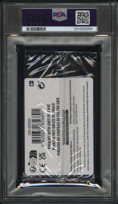 2023 Pokemon SV Black Star Promo Van Gogh Pikachu With Grey Felt Hat #85 PSA 10