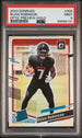 2023 Panini Donruss Optic Preview-Holo Bijan Robinson #305 PSA 9